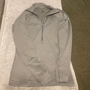 Gray Nike pullover